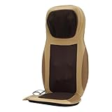 Loobiiny Ganzkörper Massagekissen Comfier Massagematte mit Wärmefunktion Elektrisches Ganzkörpermassagematte Auflage Shiatsu Nacken Rücken Sitzauflage Massagematte