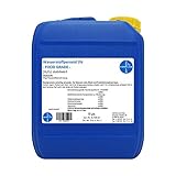 Wasserstoffperoxid 3% FOOD GRADE I 5 Liter I stabilisiert I Kanister I Pharmazentralnummer-16569647 I Herrlan Qualität I Made in Germany