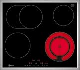 NEFF T16SDF9L0, N 70, Elektrokochfeld, autarkes Glaskeramik-Kochfeld 60 cm breit, Touch Control, Powerstufe, Bräterzone, aufliegend, Schwarz