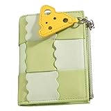ABOOFAN Kleine, faltbare Geldbörse für Damen, Kartenhalter, kompakt und elegant, multifunktionale Tasche für die tägliche Organisation