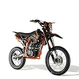 KXD 613 E+K Starter 150cc 19/16' 4T Dirtbike Kinder CrossBike Enduro pocket Pitbike PocketBike Motocross Motorrad Motorbike Motorsport Pit Pocket Vollcross Enduro Orange