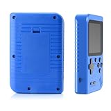 Handheld Spielkonsole, Retro Handheld Konsole Mit 500 Klassischen Fc Spielen, 3' LCD-Bildschirm, Retro Game Console Für Zwei Spieler Spiele Und Tv-Ausgang, Kinder Und Erwachsene (Blau)