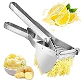 Kartoffelpresse, Kartoffelquetsche Edelstahl Baby Essen Obst und Gemüse Kartoffelstampfer, Spaghettieispresse, Potato Ricer, Potato Masher, für Gemüsebrei, Kartoffelpüree, Obstsäfte, Püree