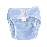 Dewireaey Stoffwindel - Windelüberhosen | Atmungsaktive Mesh-Höschen Für Mit Empfindlicher Haut Nachts Unterwegs Kita & Auslaufsicherer Schutz