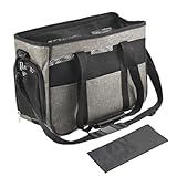 Hundetragetasche, weich, atmungsaktiv, flexible Reise-Schultertrage, tragbare Tragetasche für Welpen, kleine Tier-Tragetasche, Katzen-Reisetasche, Haustierzubehör für Picknick, Autoreise, Camping