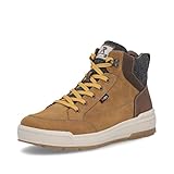 Rieker Herren Winterstiefel U0074, Männer Stiefel, lose Einlage, wasserabweisend, riekerTEX,Winterschuhe,uebergangsstiefel,gelb (68),43 EU / 9 UK