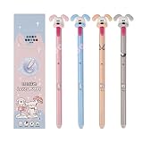 Radierbare Gelschreiber, 0,5 mm Gel-Tintenroller | Schulbedarf und Bürobedarf – radierbar mit integriertem Radiergummi für Schüler und Berufstätige