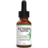 Ketogen Tropfen - V2022 | Keto Tropfen Hochdosiert | 10 ml Inhalt pro Flasche (1x)