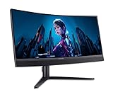 Predator X34V3 Gaming Monitor 34 Zoll (86 cm Bildschirm) UWQHD, VA, 180Hz DP/Type-C, 100Hz HDMI, 1ms(GTG), DP 1.4, 2xHDMI 2.0, Type-C 90W, USB HUB, Curved, höhenverstellbar, FreeSync Premium