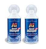 2x 500ml Dr. Wack A1 Speed Shampoo, Autoshampoo Konzentrat, Autowaschmittel mit Aktivschaum biologisch abbaubar, löst schonend auch Insektenreste und Bienenkot