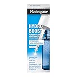 Neutrogena Hydro Boost Intensives Hyaluron Serum (15 ml), parfümfreie Gesichtspflege mit 2 Formen purer Hyaluronsäure, spendet sofort intensive Feuchtigkeit, für alle Hauttypen geeignet