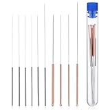 Bewudy 3D Drucker Düsenreinigungsnadeln, Edelstahl-Nadeln Reiniger, 3D Drucker Düsenreiniger 3D-Drucker Zubehör 3D-Drucker Düsen Reinigungsset 0.16/0.2/0.25/0.3/0.35/0.4/0.45/0.5/0.6/0.8mm