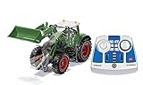 siku 6796, Fendt 933 Vario Traktor mit Frontlader, Grün, Metall/Kunststoff, 1:32, Ferngesteuert, Inkl. Bluetooth-Fernsteuerung und Zubehör, Steuerung via App möglich