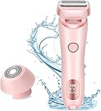 Kompakter Body-Trimmer, Haarentferner Für Frauen, 2 In 1 Pro 3.0 Rasierer Damen | Wasserdichter IPX7 Damenrasierer Elektrisch | Wiederaufladbarer Intimrasierer Nass Und Trocken Dusk Glide Pro