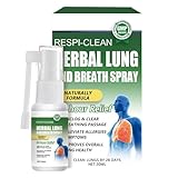 Herbal Lung Herbal Spray Herbal Lung Spray Lungenreinigung Asthmaspray Rezeptfrei Lindern Sie KöRperliche MüDigkeit Und Entspannen Sie Den KöRper 1 StüCk 30ml