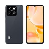 ZTE Smartphone Blade A55 Android 14 (17,14cm (6,75 Zoll) HD+ Display, 4G LTE, 4GB RAM 64GB interner Speicher, 13MP Hauptkamera KI-Kamera und 8MP Frontkamera, Dual-SIM, 2024) Schwarz