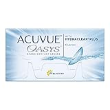 ACUVUE OASYS Kontaktlinsen – 2-Wochen-Linsen für Tag und Nacht mit -3,25 dpt und BC 8.4 – UV Schutz, Austrocknungsschutz & extrem komfortables Tragegefühl – 6 Linsen