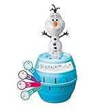 TOMY T73038 Pop Up Olaf Kinder Brettspiel, Familien- und Vorschulkinderspiel, Action-Spiel für Kinder zwischen 4 - 8 Jahren, für Jungen und Mädchen