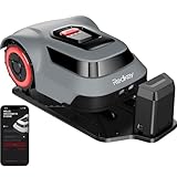 Redkey MGC500 Mähroboter Smart Rasenmäher Roboter - Max. 800M² Rasenroboter mit Begrenzungskabel C-TOF Technologie Pfadplanung Kartenzeichnen 45% Steigfähigkeit APP-Steuerung Leise 57dB