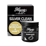 Hagerty Silver Clean Schmucktauchbad für Silberschmuck und versilbertem Schmuck 170ml I Effektiver Schmuckreiniger I Silberschmuck-Reinigungsbad für erneuerten Glanz I mit Korb