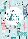 Mein Stickeralbum – Lamas: Mit beschichteten Seiten für das einfache Ablösen und Neugestalten eurer Stickersammlung