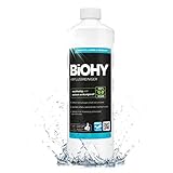 BiOHY Abflussreiniger (1l Flasche) | mit spezieller Haarweg-Formel | Bio Konzentrat für Küche & Bad | entfernt selbst hartnäckigste Verstopfungen | ohne ätzende Dämpfe & Gerüche