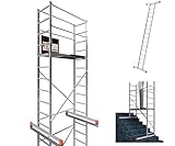 ALTEC AluCombine® 3.0-400 | 4m | Alu Standgerüst mit Traverse | Baugerüst Arbeitsbühne Montagegerüst Anlegeleiter Treppengerüst