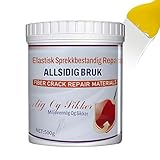 Elastische, Rissfeste Wandreparaturpaste – Flexibler, Langlebiger Spachtel Für Wandrisse | Reparatur Von Wänden Im Heimbüro, Ausbessern Von Oberflächen, Überstreichbarer Konstruktionsklebstoff, DIY-Wa