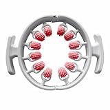 Cellulite Massagegerät, Manuell, Klinisch Nachgewiesene Wirksamkeit, Made in China, Anti Cellulite Massagegerät mit Rollen, welche die Haut heben, straffen und glätten (Pink)