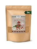 Biojoy BIO-Hagebuttenpulver (1 kg), Hagebuttenmehl aus 60% Kernen und 40% Schalen (Rosa canina)