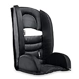 hauck Sitzverkleinerer für Fahrradanhänger Bike Trailer Comfort Seat für Kinder ab 6 Monate, Geeignet für 5-Punkt-Gurt, Kompatibel mit hauck Dryk Duo, Stabile Seiten Weiche Polsterung (Black)