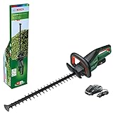 Bosch Akku-Heckenschere UniversalHedgeCut 18V-50 (1 Akku 2,5 Ah, 18-Volt-System, Messerlänge 50 cm, im Karton)