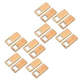 BLASHRD 16 Pack Flaschen öFfner Korkenzieher Rostfreier Stahl Quadrat öFfner Bar Küchen Zubehör Party Geschenk