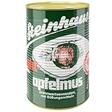 Steinhaus Apfelmus light mit Süßungsmittel Püree ohne Stücke 4300g