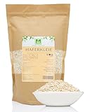 Haferkleie 500g von der Grünen Essenz - natürliche Frühstückscerealien - Kleie aus Haferflocken - geeignet für Keto Brot - Ballaststoffquelle - ohne Zusätze (500 G)