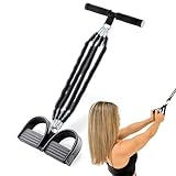 PLORADE Multifunktionstrainer | Fitnessgerät für zuhause | Optimierte Version | Krafttraining Aller großen Muskelgruppen | Einstellbarer Widerstand | Mit Kurzanleitung und Übungen