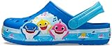 Crocs Unisex Kids Crocs Fl Baby Shark Band T Clog, Bright Cobalt, 8 UK