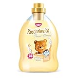 Kuschelweich Weichspüler Premium Glamour mit Mandel-Öl, Weichspüler mit besonderem Kuschelweich-Duft, Weichspüler 750 ml