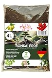 Bonsai Erde 4 Liter - Premium Hausmischung für Bonsai - Optimale Nährstoffversorgung & Luftdurchlässigkeit - Auch perfekt als Pflanzenerde