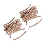 TOYANDONA 30Stücke Feuerstarter Tragbare Seile für Camping Outdoor und Survival Effektives Werkzeug für Dschungelforschung Wandern und Jagd Winddicht