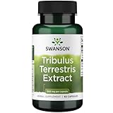 Swanson, Tribulus Terrestris Extract, 60 glutenfreie Kapseln, 500mg Erd-Burzeldorn-Extrakt je Dosis, Sojafrei, GMO frei, Geschmacksneutral