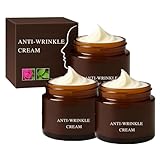 Luxevéria Anti-Falten-Creme, Luxeveria Retinol Anti-Aging-Tagescreme, Retinol Feuchtigkeitspflege für das Gesicht, Gesichtscreme Damen reduziert Trockenheitsfältchen und feine Linien,Für Alle Haut (3)