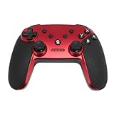 Garsent Gaming-Controller, Dual-Motor-Vibration und -Boost, V2.1, Multifunktional, Unterstützt Wake-Up-Funktion, Wiederaufladbarer Akku, für Switch Lite OLED PC IOS