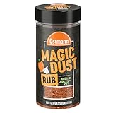 Ostmann Gewürze - Magic Dust | BBQ Rub Gewürzzubereitung | Trockenmarinade für Grillfleisch | Ideal zum Marinieren von Grillfleisch aller Arten | Vegan | 140 g im Streuer