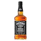 Jack Daniel's Old No. 7 - Tennessee Whiskey - Karamell, Vanille und Noten von Eichenholz - 1.0L/ 40% Vol. (Packung mit 6)
