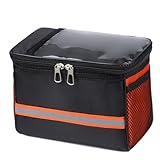 XAGMODSHN Lenkertasche für Rennräder, große Fahrräder, Aufbewahrungstaschen, Handytasche, Fahrradrahmen, Gepäckträgertaschen