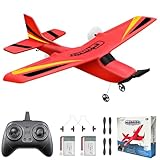 HAWK'S WORK Ferngesteuertes Flugzeug, 2 CH 2,4 GHz RC Flugzeug, RTF Cessna für Kinder und Anfänger geeignet