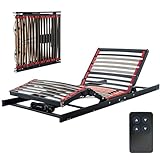 COSY2GO Lattenrost 140x200cm elektrisch verstellbar - Cosy2Go 2M - passt in jedes Bett 140x200 cm - ultraflach, faltbar, für Jede Matratze geeignet - fertig montiert - Made in Germany