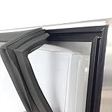 NBEST Universal Türdichtung Magnetdichtung Gummidichtung Dichtung Kühlschrankdichtung Zum Einschrauben in Gefrierschrank Kühlschrank,Schwarz