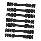 VALICLUD 10stücke Verstellbare Maskenhaken Schwarz Maskenband Verstellbar Maskenhalter Für Ohren Maskenriemen Anpassbar Ohrschutz Für Masken Maskenverlängerungsgurt Haken Für Masken Aufhäng